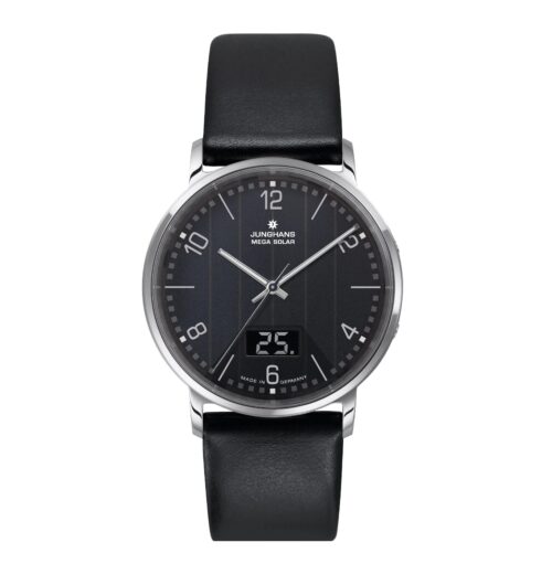 náramkové hodinky Junghans Milano Mega Solar 056/4627.00